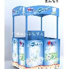 生產(chǎn)化妝品堆頭，商場地堆，圓形堆頭，超市產(chǎn)品堆頭【可拆裝】
