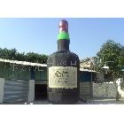 供應(yīng)充氣10米瓶子|充氣模型|充氣紅酒瓶子