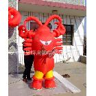 供應(yīng)華亦盛龍蝦充氣行走卡通 龍蝦充氣模型