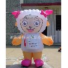 供應(yīng)華亦盛喜洋洋充氣行走卡通 行走卡通充氣模型