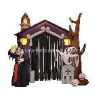 供應(yīng)樂飛洋IH-014氣模|充氣模型|萬圣節(jié)鬼怪車定制|氣模直銷