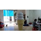 廠家研發(fā)充氣螺旋|4米淇淋|冷飲店模型|0.5MMPVC仿真產(chǎn)品