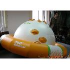 ,天津，水上陀螺，水上旋轉球！