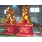 【津彩氣?！抗?yīng)充氣金獅子 慶典專用 【品質(zhì)保證】
