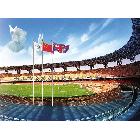 供應(yīng)可帶音響錐形不銹鋼旗桿