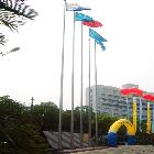 供應凱豐恒業(yè)錐形旗桿戶外旗桿