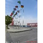 供應(yīng)旗桿設(shè)備，錐形旗桿，不銹鋼旗桿