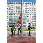 供應(yīng)手搖不銹旗桿