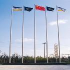 供應(yīng)凱豐恒業(yè)旗桿海關(guān)碼頭不銹鋼錐形旗桿廠家
