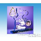 供應(yīng)寶寶手足印亞克力||水晶激光雕刻機(jī)