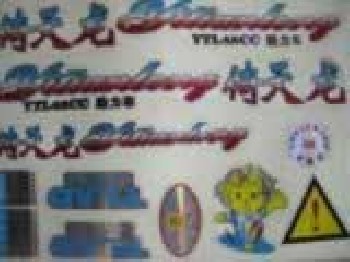 水洗料貼花、廣州水洗料貼花、廣東水洗料貼花紙等等