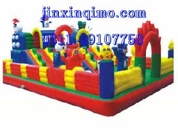 跳跳床，充氣床，充氣玩具，軟體充氣玩具