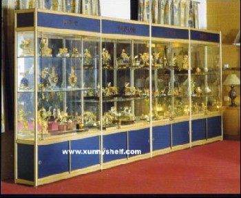 展示柜，精美化妝品架，展示貨，鋁合金貨妝品架