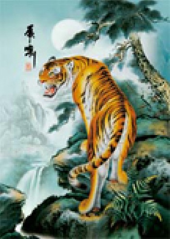 三維立體畫，江西三維立體畫，井岡山三維立體畫