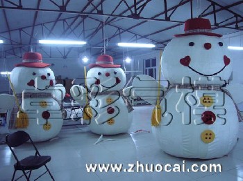 供應(yīng)雪人充氣卡通，雪人卡通