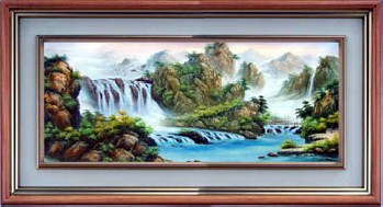 秭歸三維立體畫，長陽三維立體畫，五峰三維立體畫