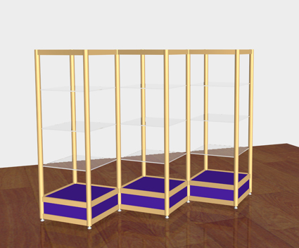 專業(yè)制作各類倉(cāng)庫(kù)貨架，精品展柜