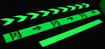 夜光疏散指示條