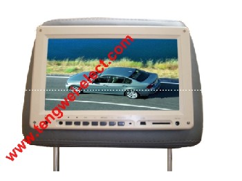 車載8.5寸頭枕液晶顯示器，帶SD&USB插卡，F(xiàn)M,IR,TW-8501HP