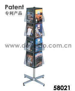 16格旋轉(zhuǎn)式落地展示架