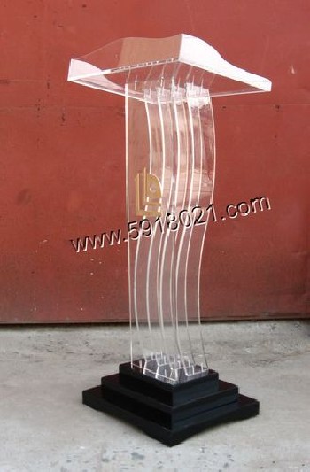 供應(yīng)上海有機玻璃司儀臺,壓克力新聞發(fā)布臺,亞克力主持臺