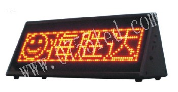 LED三角席位牌，LED三角桌牌，LED工位牌