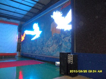 洪海LED 三面翻彩屏