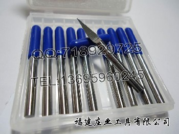 電腦雕刻刀具/平底尖刀/錐刀/3.175尖刀