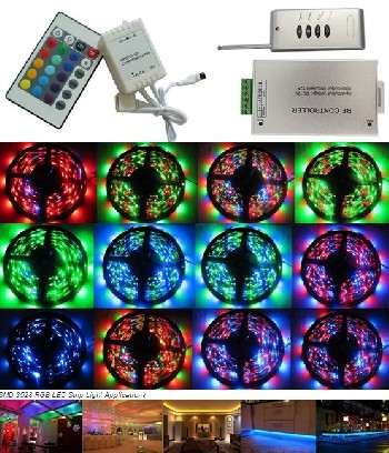 強(qiáng)勢推出【3528RGB】柔性燈條，滴膠防水